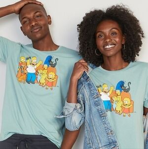 The Simpsons Adult Size Large Tall Shirt Top